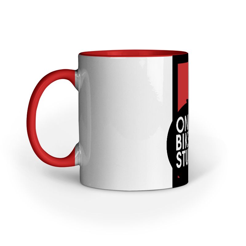 OBS v2 mug, Red, front