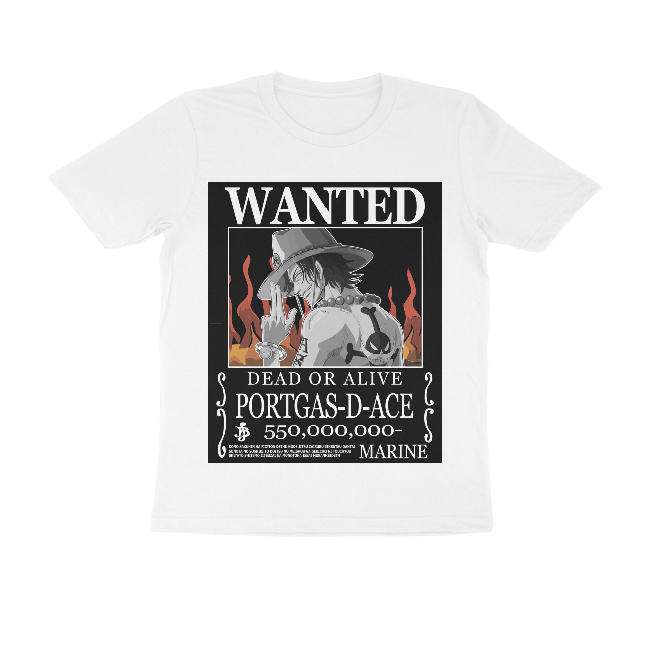 One Piece - Ace Wanted Poster
