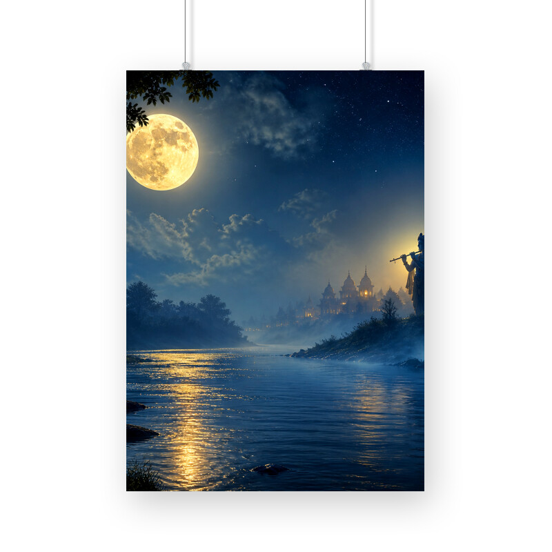 यमुना निशा पोस्टर — Yamuna Night Poster