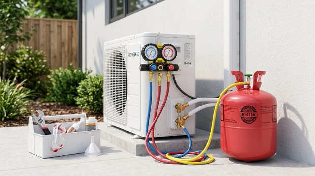 AC Gas Refill