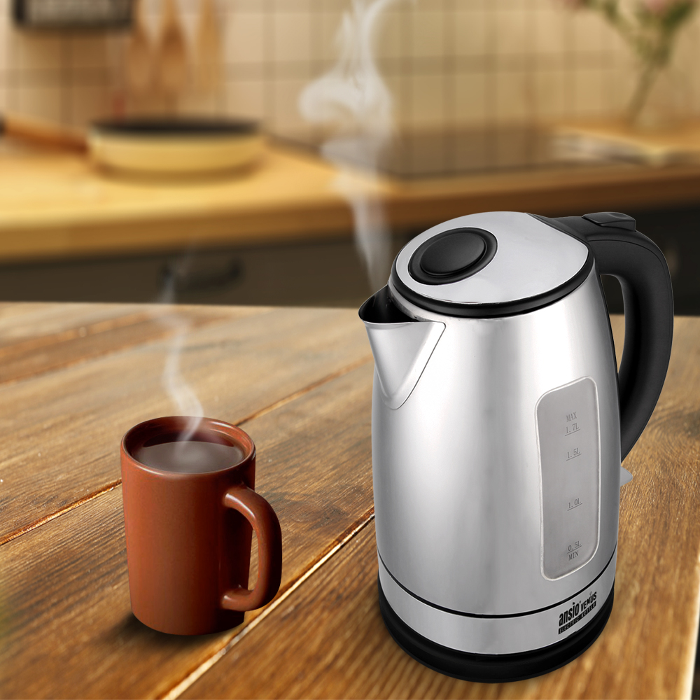 rotational cordless electric kettle for ANSIO Kettle, Electric Kettle 3000W 1