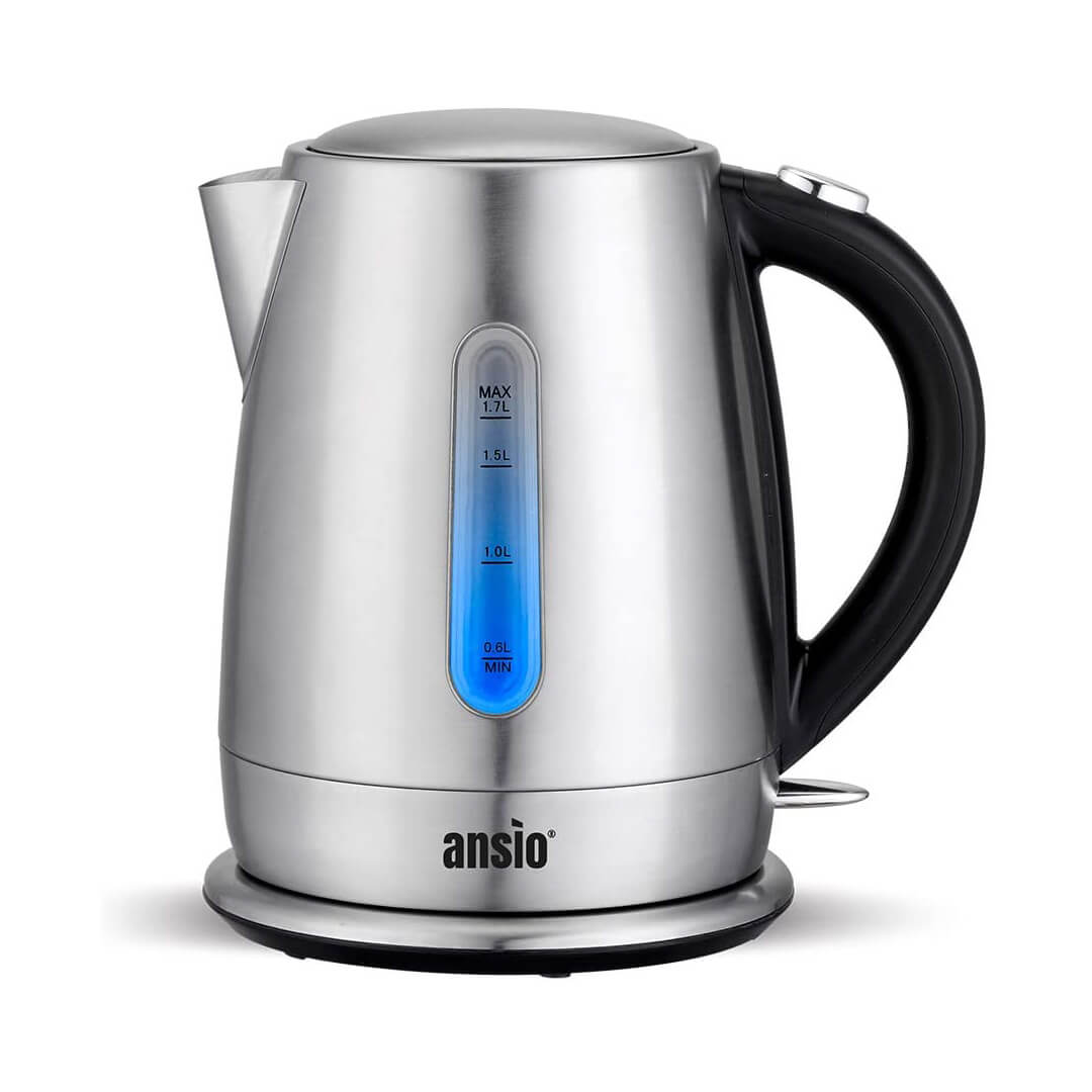 Electric Kettle 3000W 1.7 L Cordless ANSIO Kettle, Electric Kettle 3000W 1