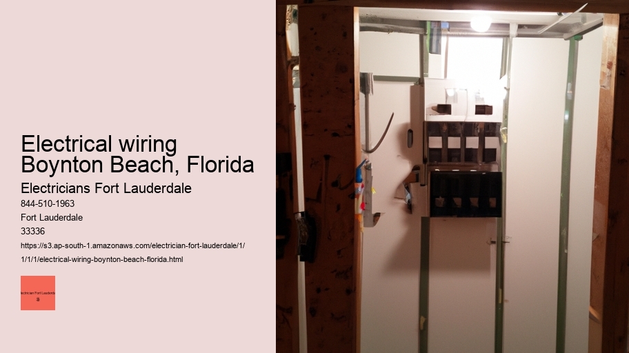Electrical wiring Boynton Beach, Florida