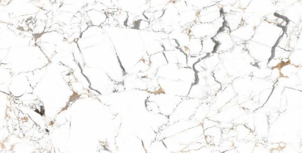 Crackel Statuario (Endless Porcelain Tiles)