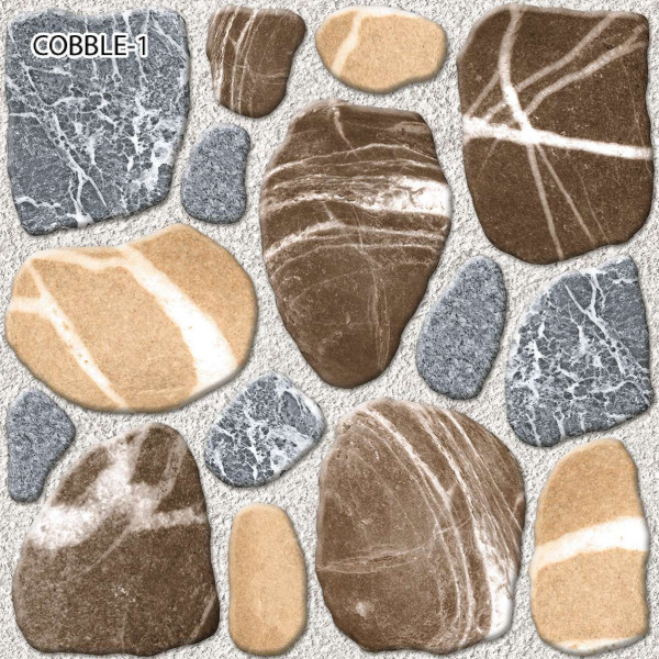 Cobble-1 (Digital Ceramic Floor Tiles)