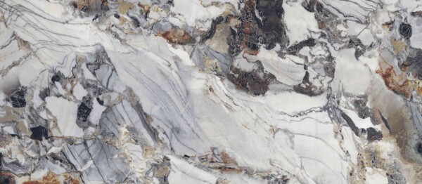 Exotic-White (Slab Porcelain Tiles)