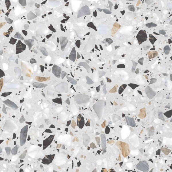 Terrazzo Ice Grey (Matt Porcelain Slab)
