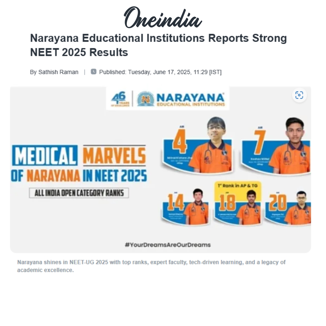 Narayana Student R Jashwanth Earns Guinness World Record for Rubiks Cube Mastery