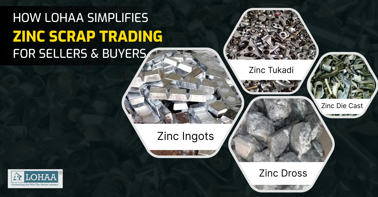 How Lohaa Simplifies Zinc Scrap Trading for Sellers & Buyers
