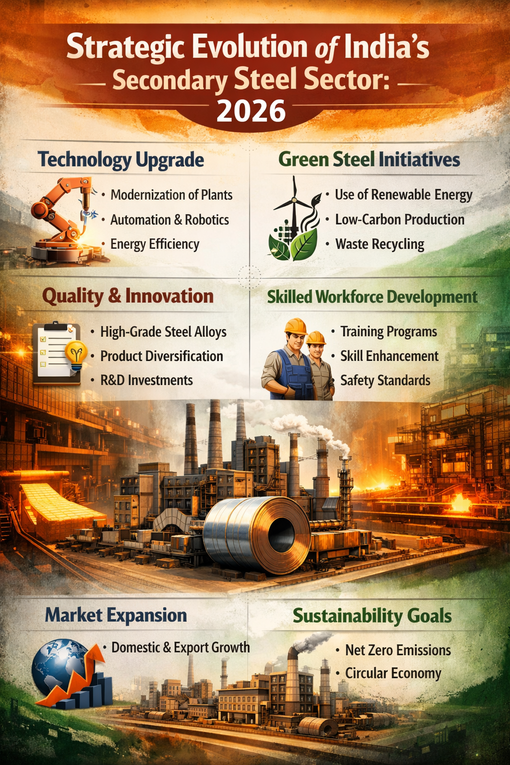 Strategic Evolution of India Secondary Steel Sector 2026