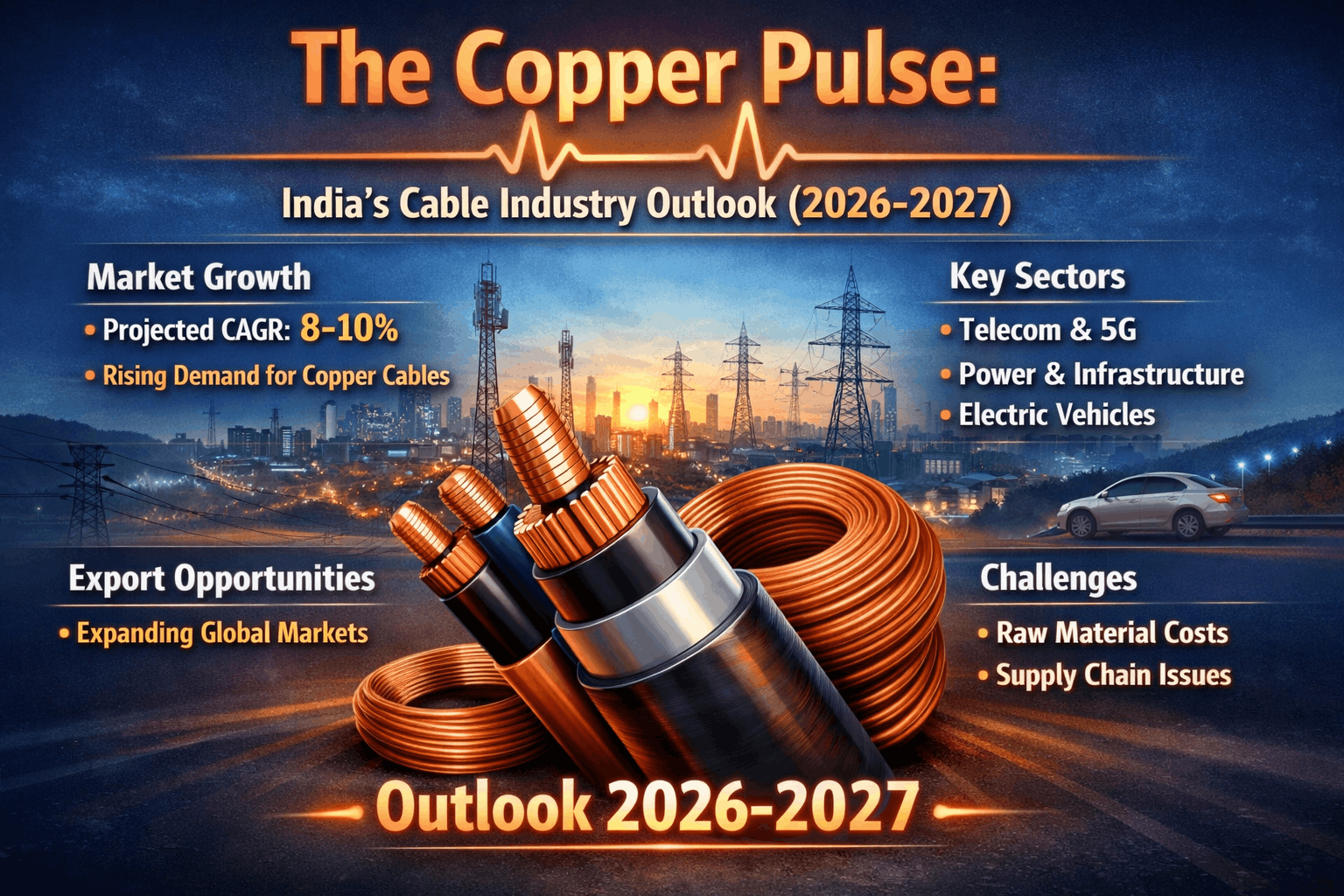 Indian Copper Cable Market Forecast 2026: Demand, Scrap Trends
