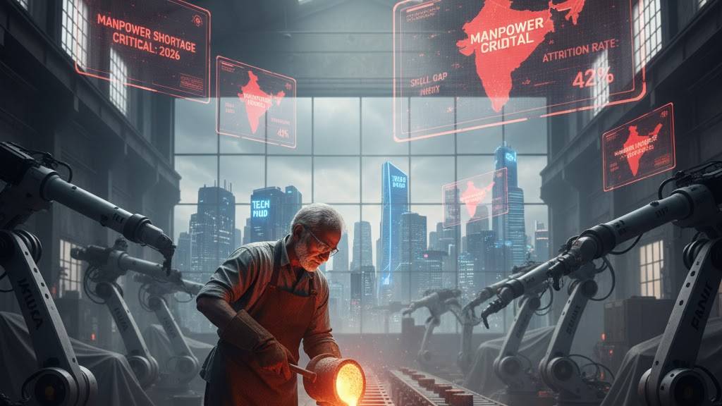 Indian Foundries Manpower Crisis Regional Reality