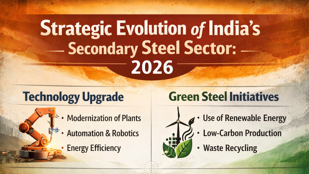 Strategic Evolution of India Secondary Steel Sector 2026