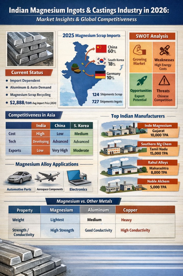 Indian Magnesium Industry Insights and SWOT 2026