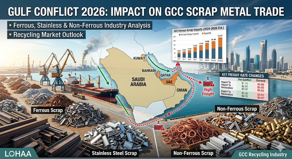How Gulf Conflict 2026 Is Reshaping GCC Scrap Trade