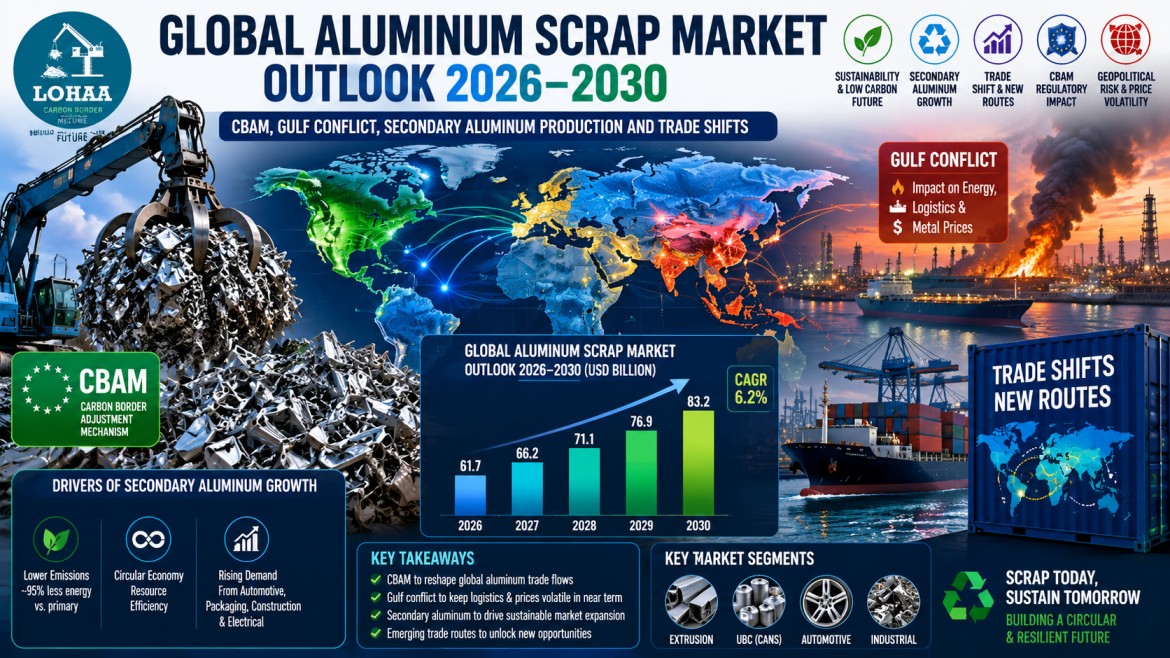 Aluminum Scrap Trade Outlook: CBAM & Gulf Conflict
