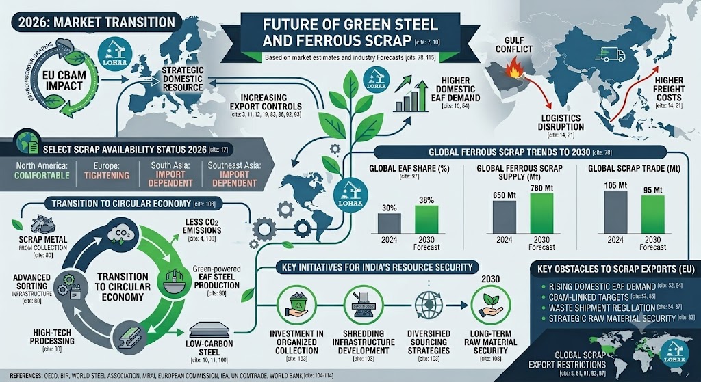 Ferrous Scrap Trade Outlook After CBAM and Gulf Crisis