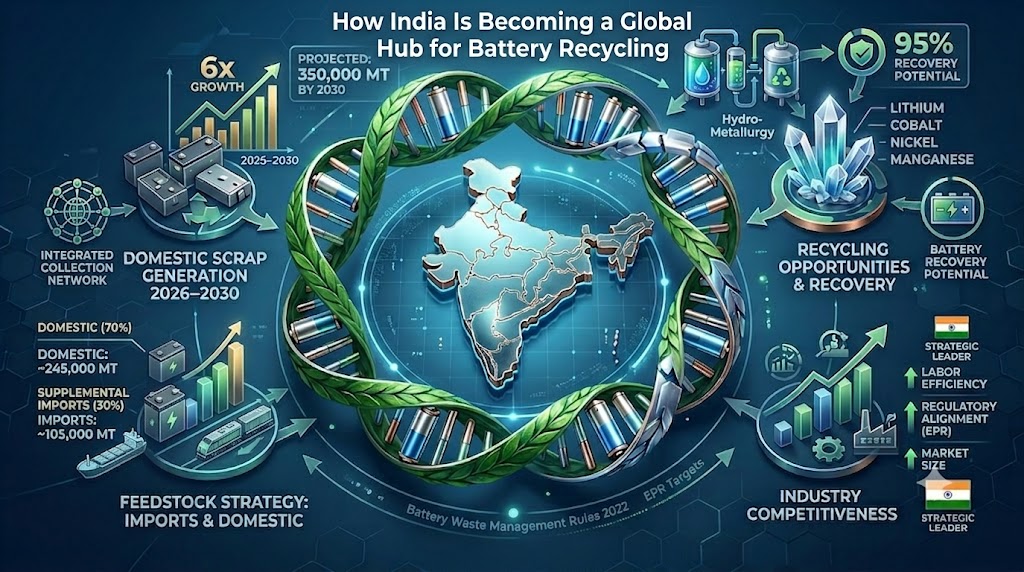 India EV Battery Recycling: Scrap & Growth Outlook