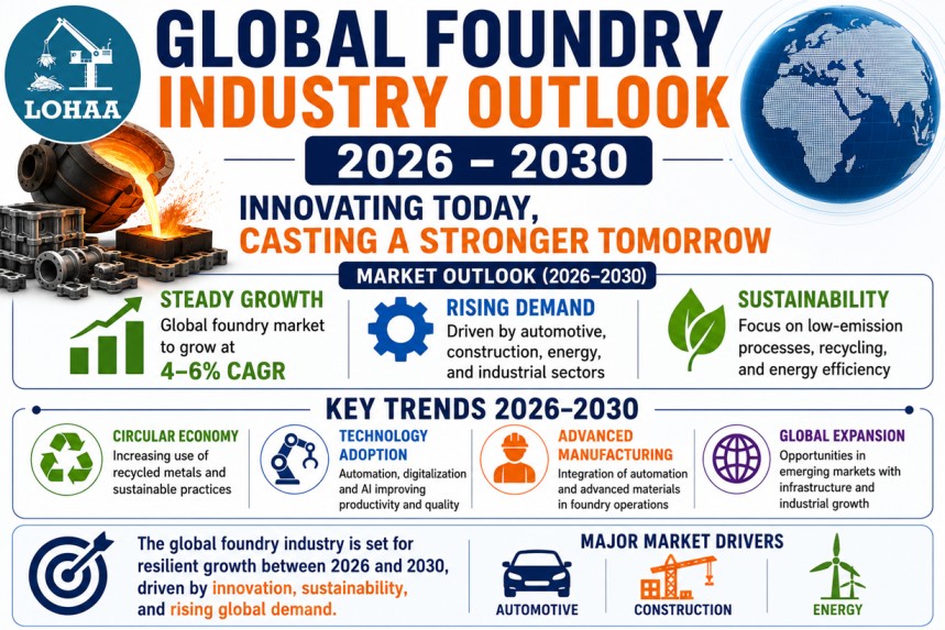 Global Foundry Industry Outlook 2026 to 2030
