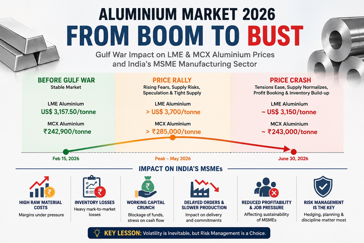 2026 Aluminium Price Crash: Impact on Indian MSMEs