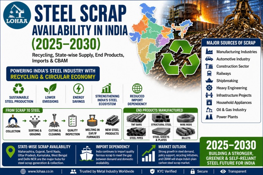 India Steel Scrap Market Outlook 2025 to 2030