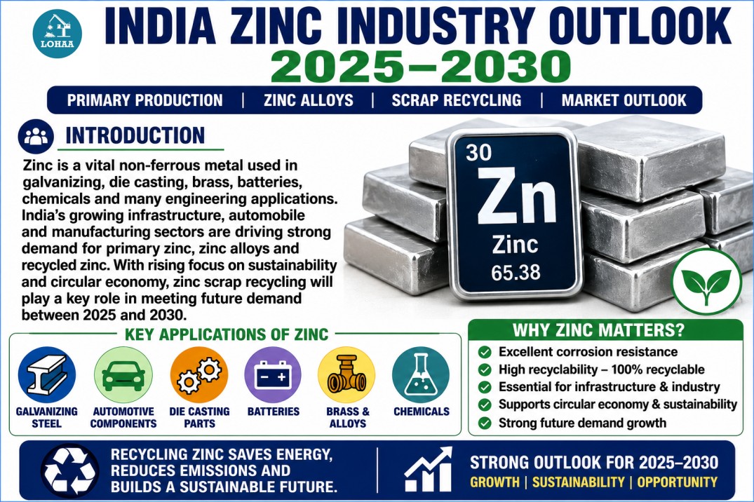India Zinc Industry Outlook 2025 to 2030