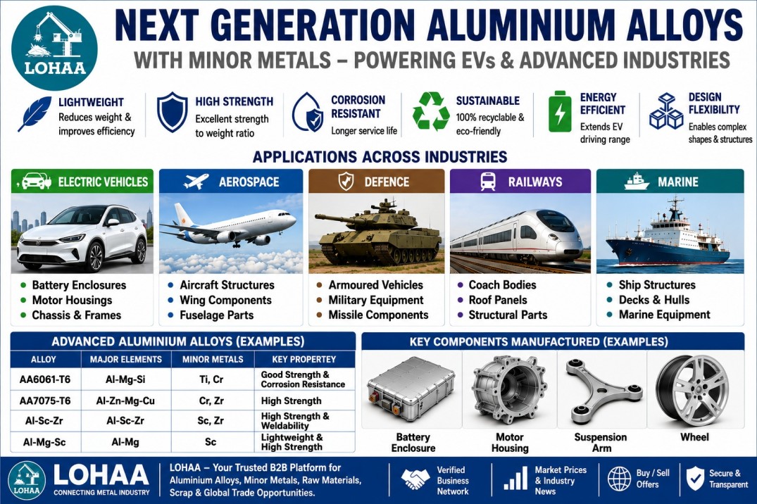 Next-Gen Aluminium Alloys for EVs & Engineering