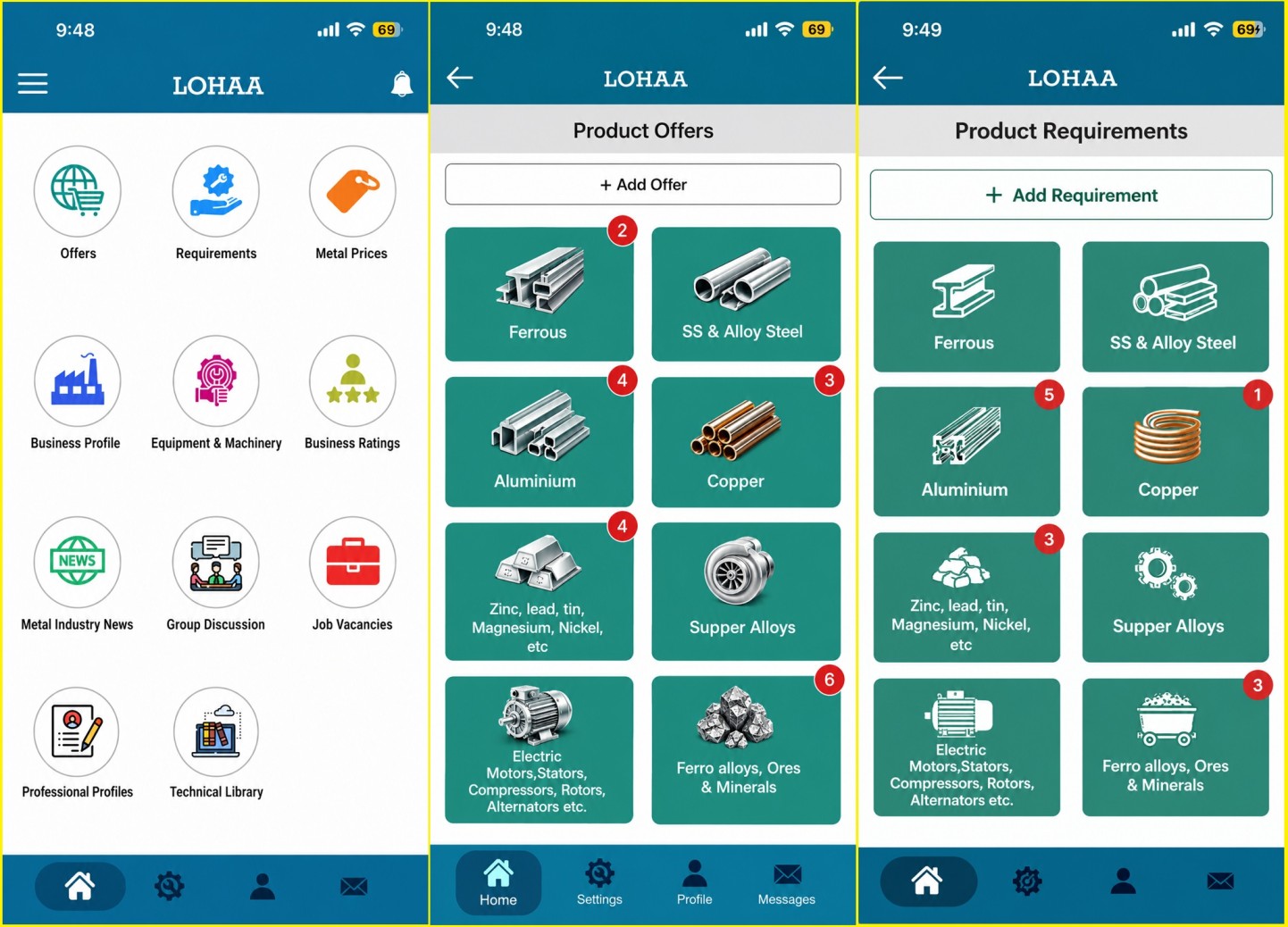 LOHAA Mobile App: Smart Tools for Metal Trading