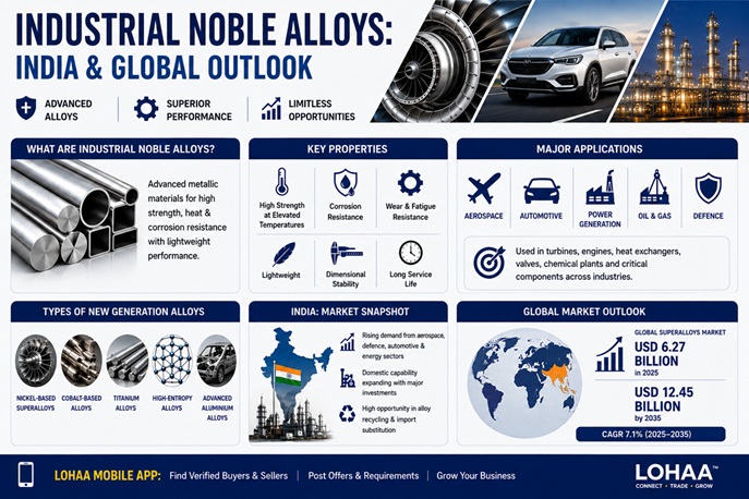 Industrial Noble Alloys: India & Global Outlook