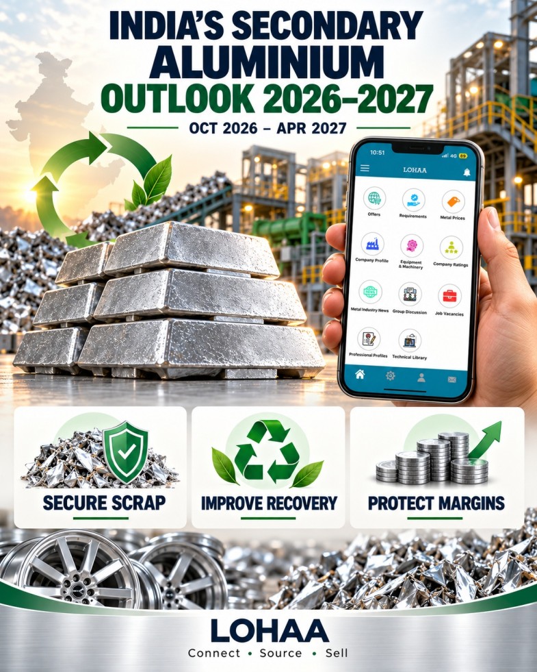 Indias Secondary Aluminium Ingot Six month outlook: from October 2026