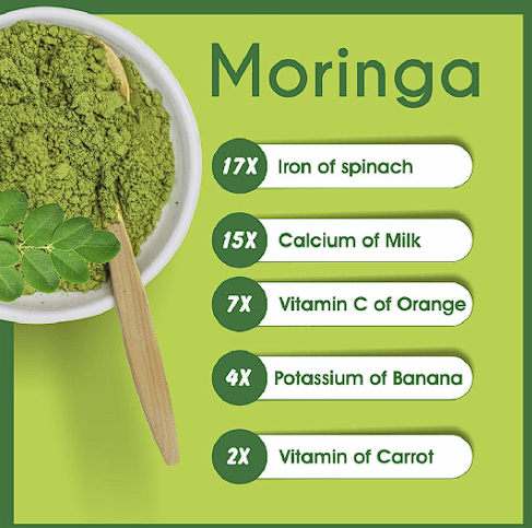 Natural Moringa Leaf Powder