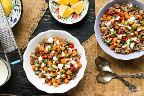 Chickpea & Quinoa Salad