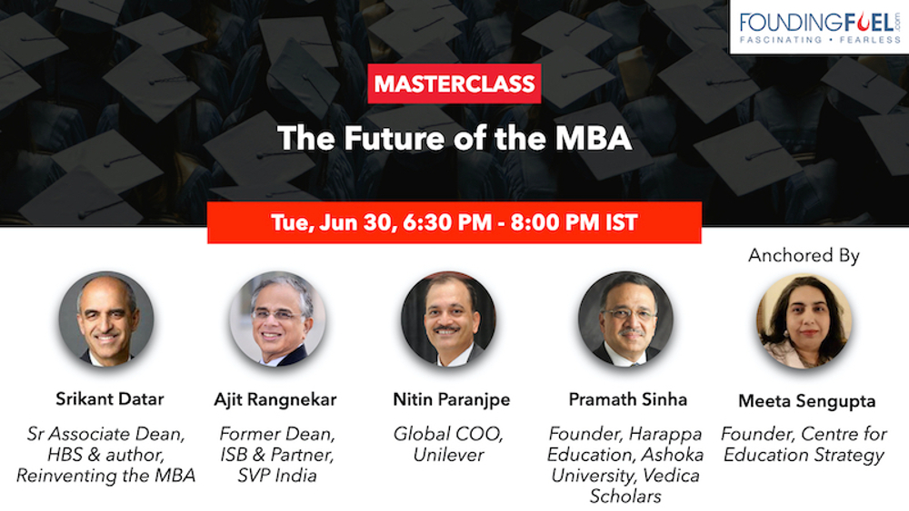 Masterclass: The Future of the MBA