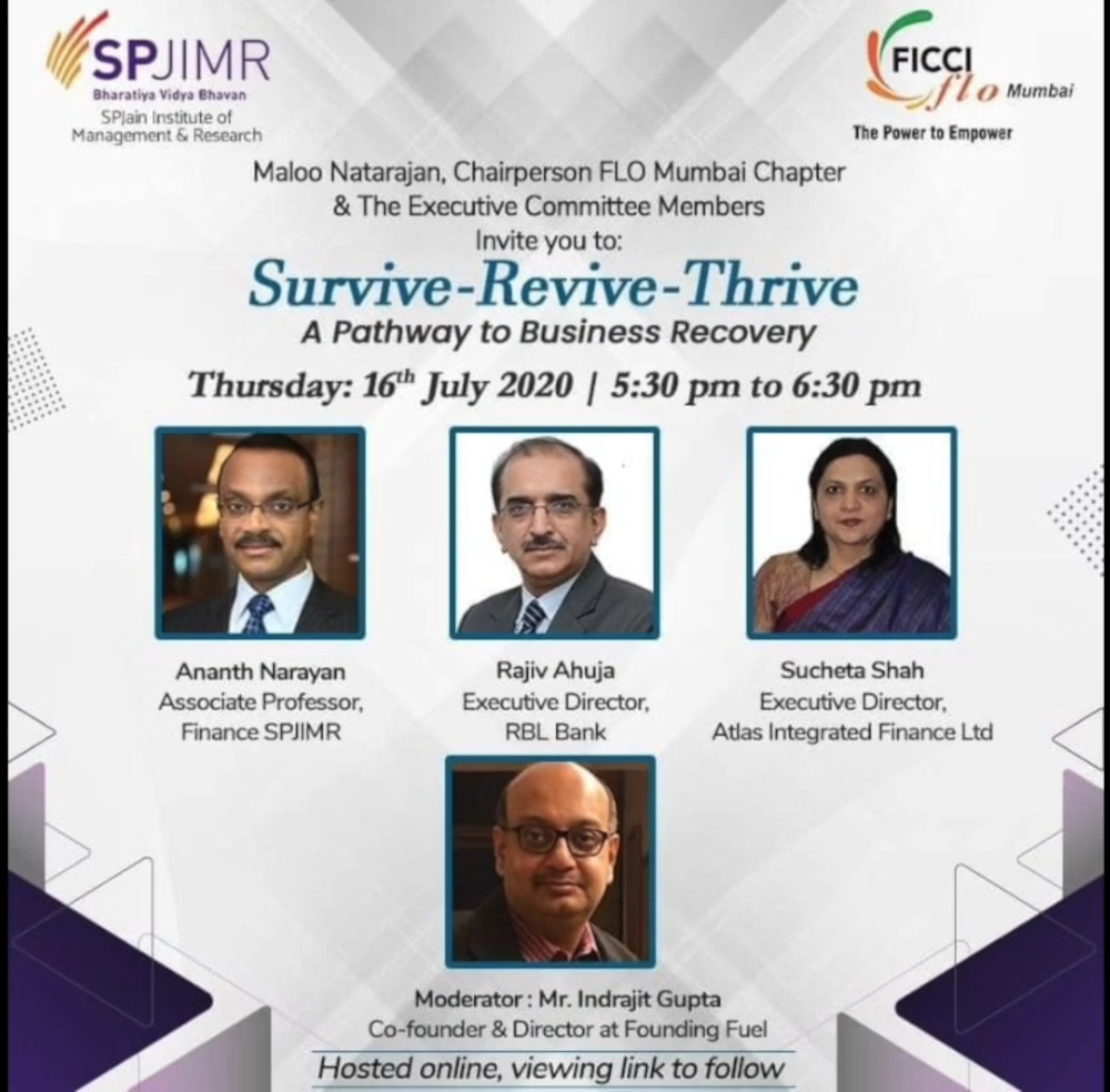 Survive, revive, thrive: Pathway to business recovery