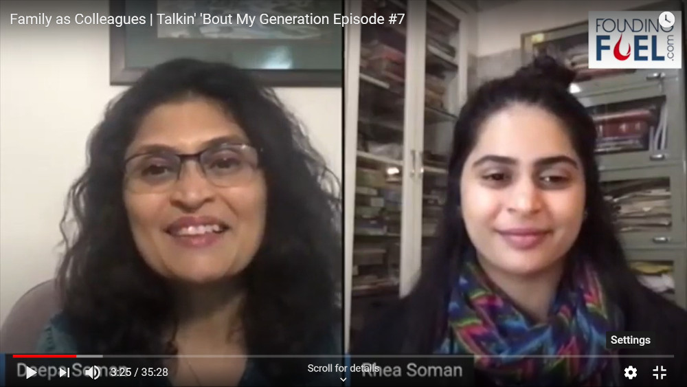 Family as colleagues