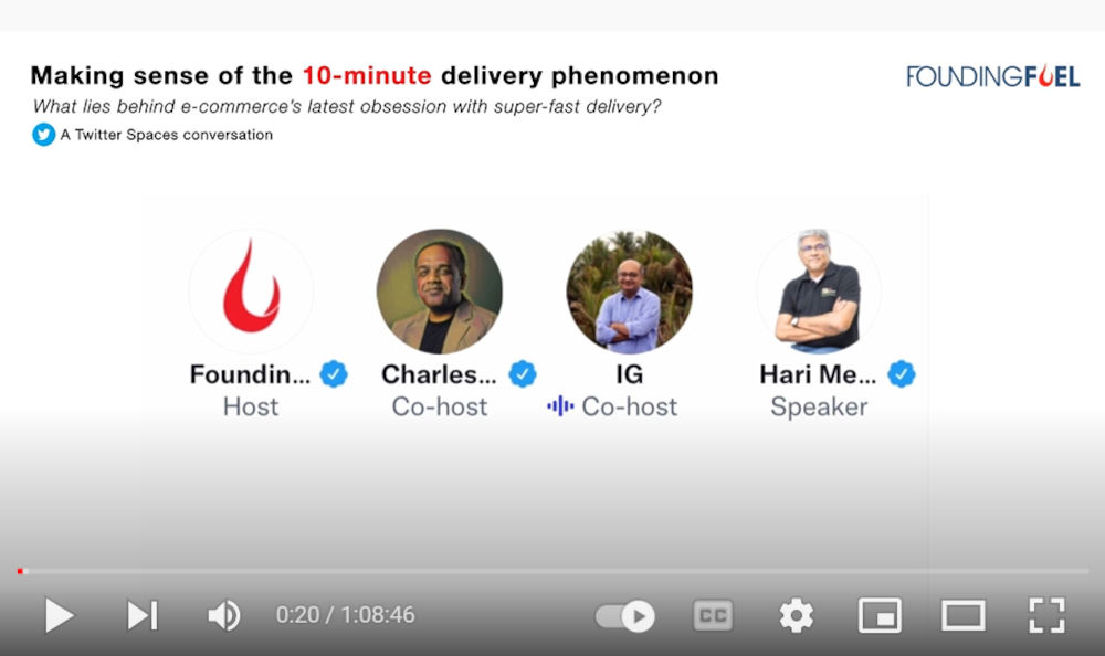 Making Sense of the 10-minute delivery phenomenon