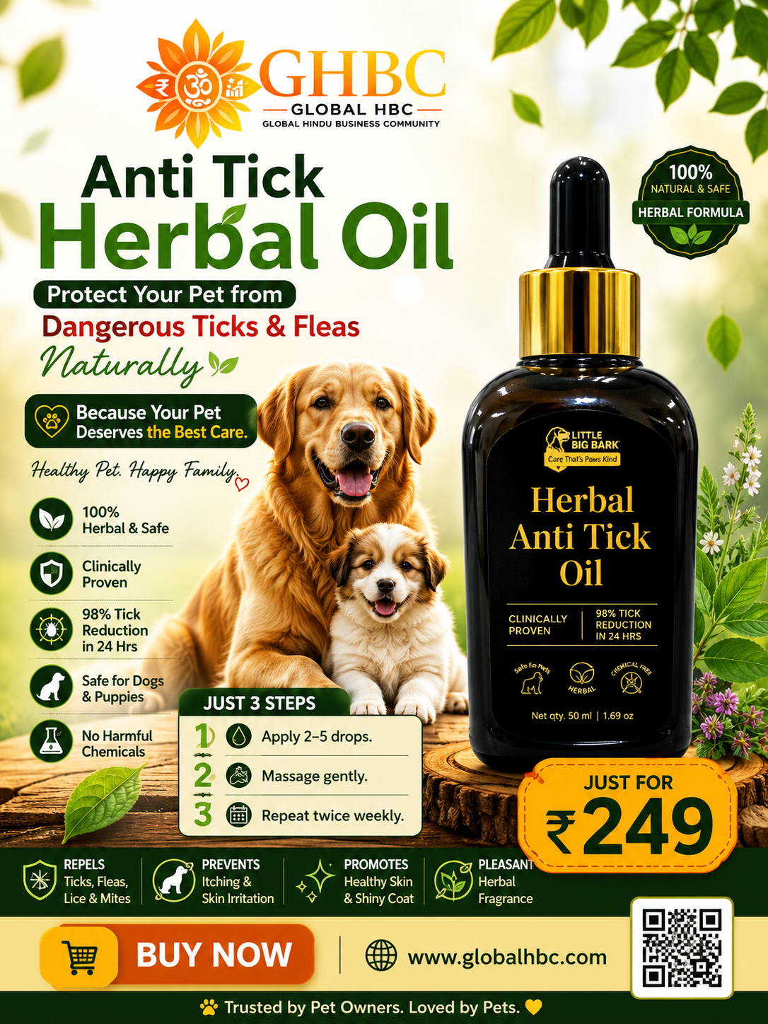 Herbal Anti Tick Oil