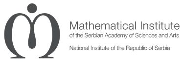 Mathematical Institute of the Serbian Academy of Sciences and Arts Logo