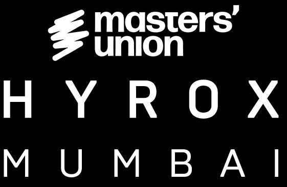 HYROX India (Masters' Union) Logo