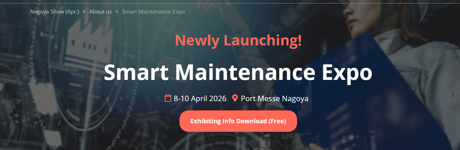 Smart Maintenance Expo Nagoya 2026 - Trade Fair & Exhibition | Global Trade Fairs
