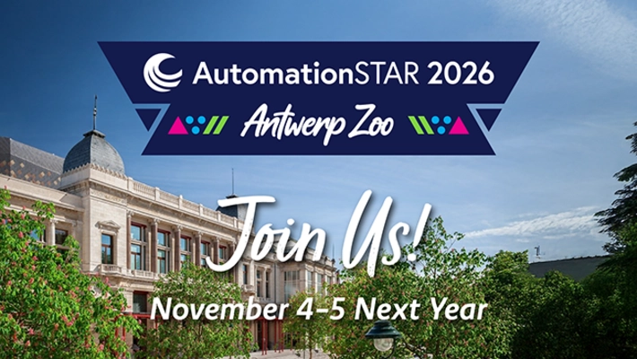 AutomationSTAR Conference
