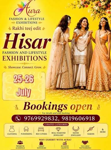 Aura Fashion & Lifestyle Exhibition - Rakhi & Teej Edit