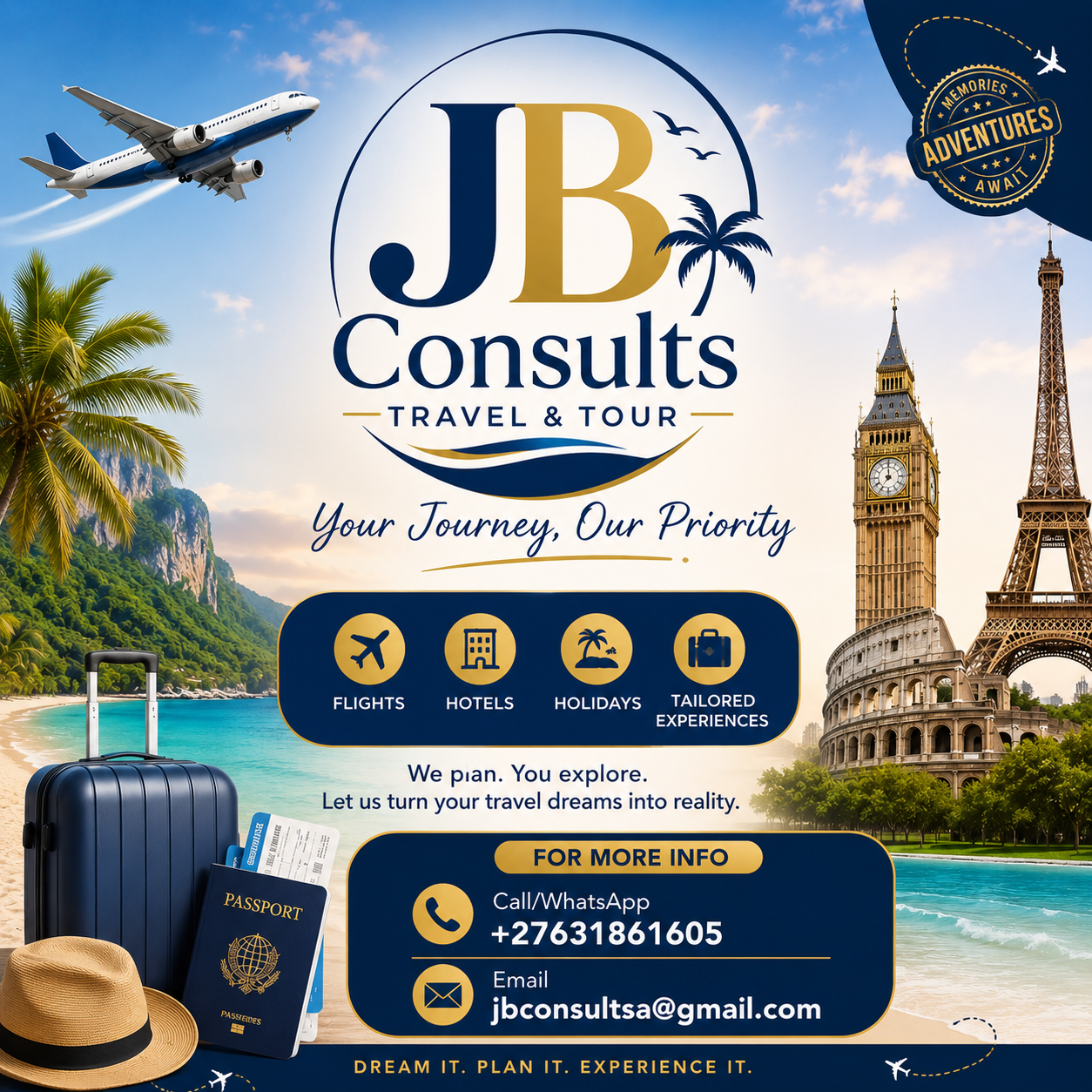 JB Consults Travel and Tour
