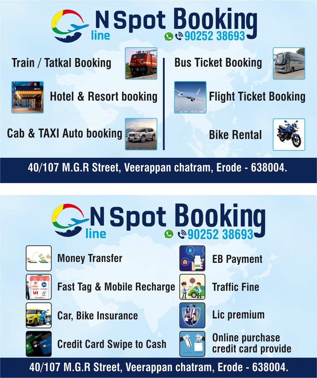 OnSpot Booking — trade fair tour operator