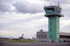 Lyon-Bron Airport , France in Lyon