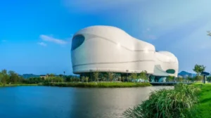 Hangzhou Binjiang Baimahu Animation Plaza in Hangzhou