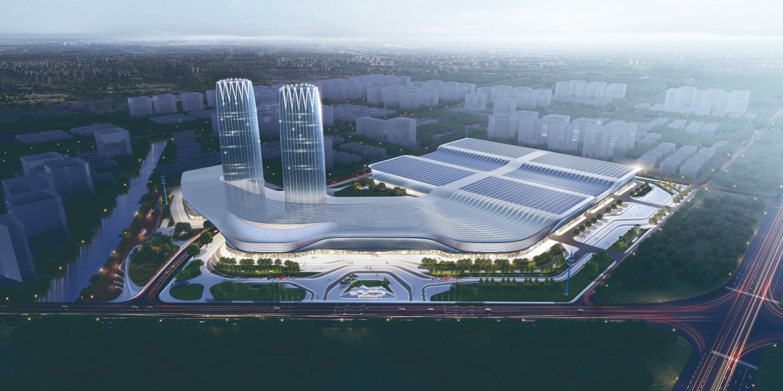 Jiangsu Taizhou International Expo Center (China Medical City Expo Center) in Taizhou