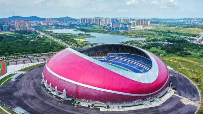 Huainan Olympic Sports and Exhibition Center in Huainan