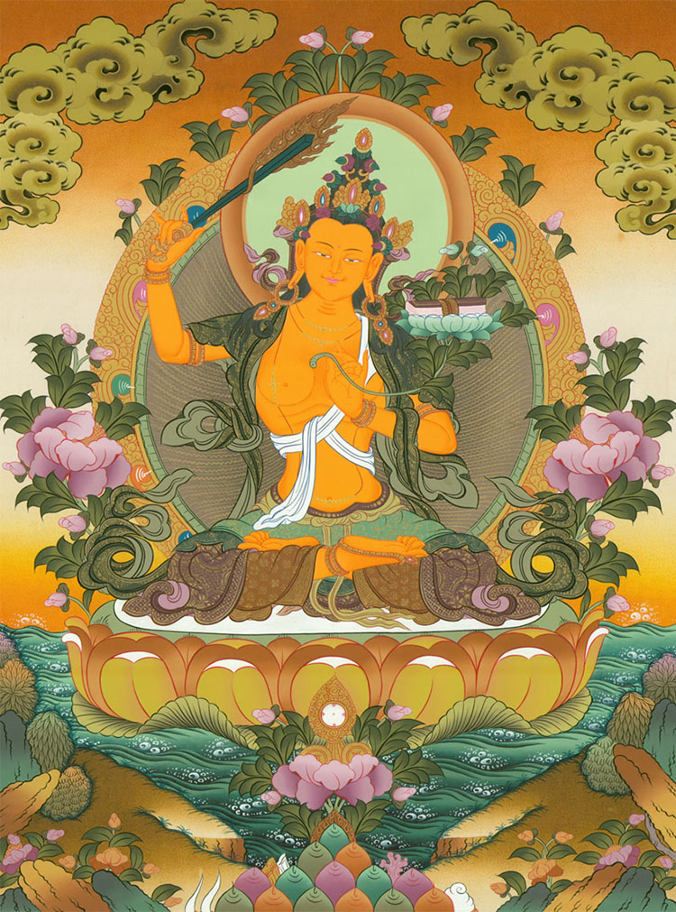 Orange Manjushri
