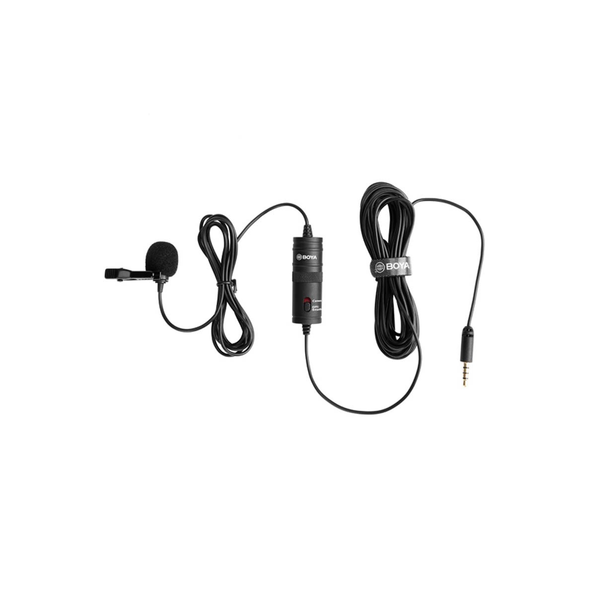 Boya BY-M1 Omnidirectional Lavalier Microphone (Original)